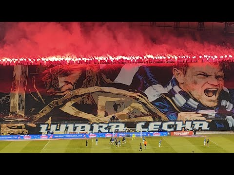 "WIARA LECHA" - oprawa fanatyków Lecha Poznań podczas meczu z Lechią Gdańsk | 31.01.2026