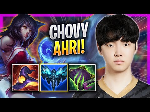 CHOVY IS A BEAST WITH AHRI! - GEN Chovy Plays Ahri MID vs Jayce! | Season 2023