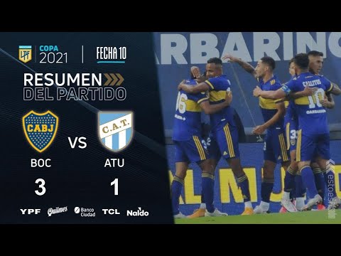 Copa De La Liga | Fecha 10 | resumen de Boca - Atlético Tucumán
