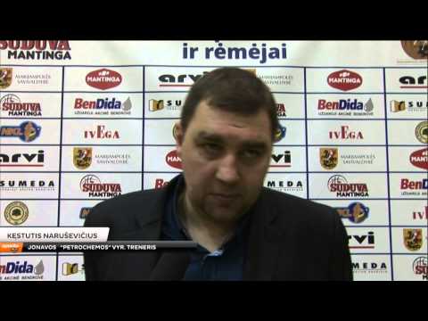SportoTv.lt: NKL: "Sūduva-Mantinga" - "Petrochema" atstovų komentarai po rungtynių 2015-03-26