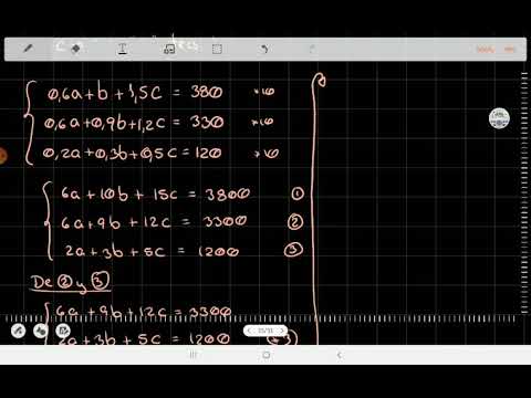 Sistemas de tres variables 2 - Botes inflables