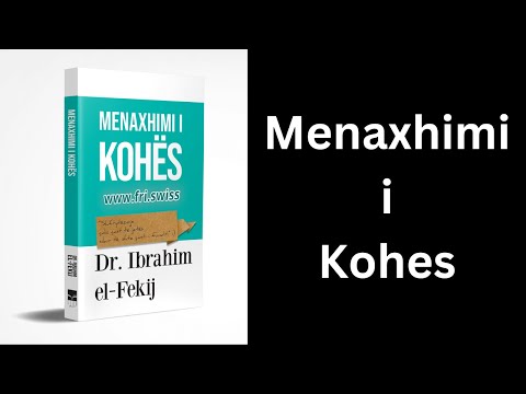 Prezantimi i librit- MENAXHIMI I KOHES