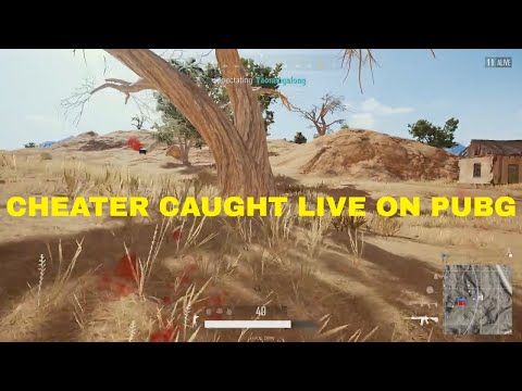 PUBG CHEATER CAUGHT LIVE | SEE THROUGH THE HACKER'S EYE