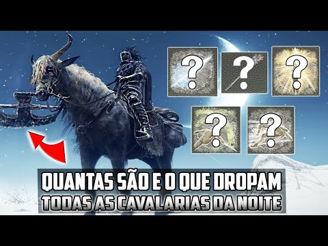 ONDE ENCONTRAR E COMO DERROTAR TODAS AS CAVALARIAS DA NOITE + SUAS RECOMPENSAS - ELDEN RING