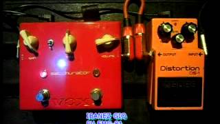 Video thumbnail for BOSS DS-1 vs VOX SATCHURATOR (Joe Satriani Pedal) by 24 MUSIC STUDIO