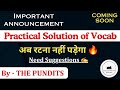 Practical Solution of Vocab for ALL SSC EXAMS by THE PUNDITS #ssc #ssccgl #thepundits