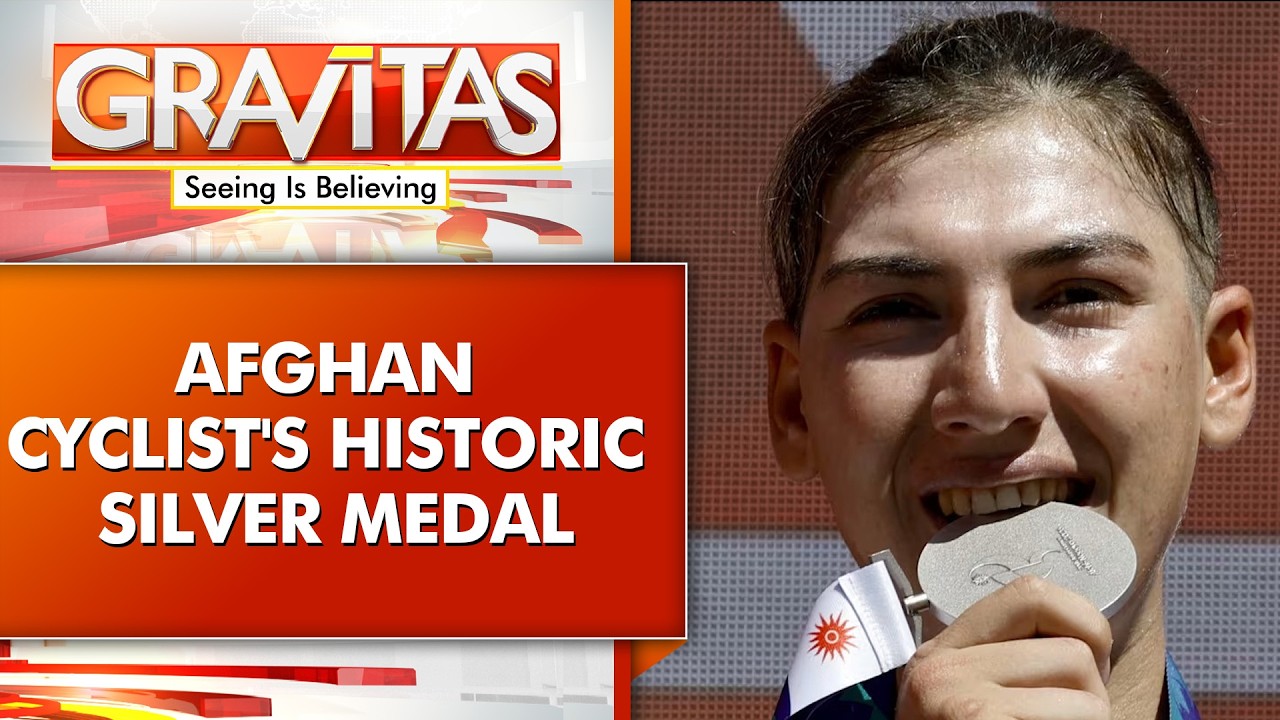 Fariba Hashimi Wins Asian Games Silver In Road Race | Gravitas
