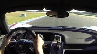 Behind the wheel of the 918 Spyder