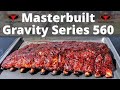 Fall off the Bone Baby Back Ribs | Masterbuilt Gravity Series 560