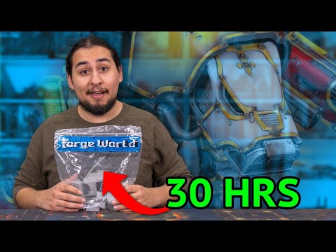 Painting a Rescued $800 Forge World Titan