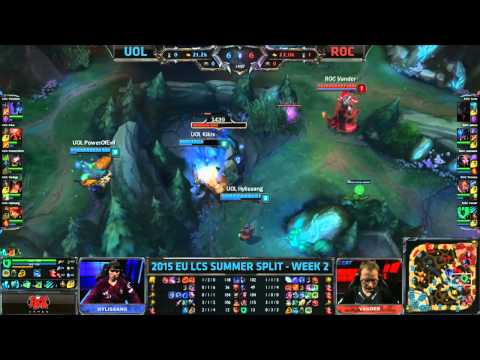 Roccat Vander - Thresh Blue Buff Steal - League of Legends