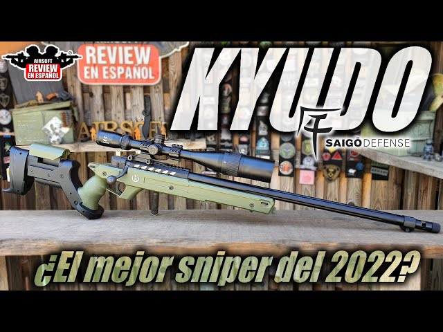 Vídeo relacionado con Rifle de Francotirador M40A6 de Nylon y Aleación, Disparo Manual con Expulsión Automática de Casquillos, Culata Plegable Ajustable, Alcance 15-20m, Visor Regulable para Juegos al Aire Libre
