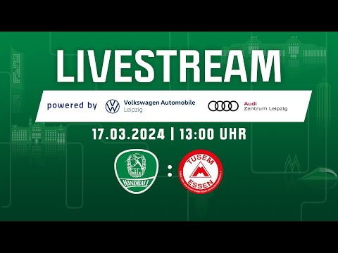 Handball U19 Bundesliga LIVE: SC DHfK Leipzig - TUSEM Essen