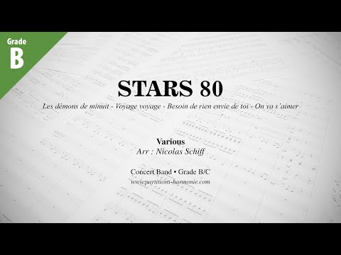 Stars 80 - Concert Band  - Medley arranged by Nicolas Schiff