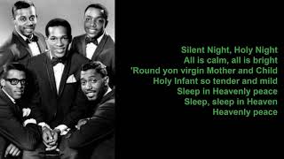 Silent Night by The Temptations (Lyrics)
