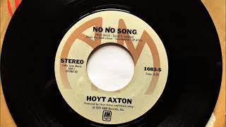 No No Song , Hoyt Axton , 1975
