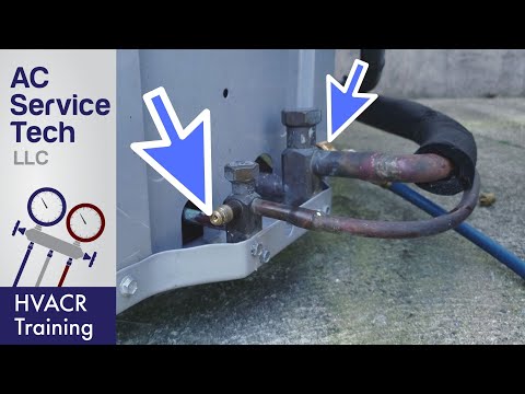 The Best Way to Find a Refrigerant Leak at the Port!