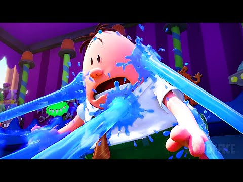 Captain Underpants' Craziest Scenes 🌀 4K