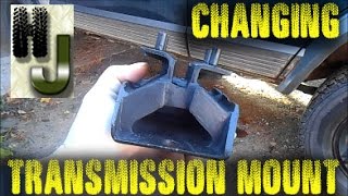 Replacing Transmission Mount - Jeep Cherokee