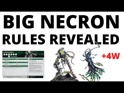 Big Necrons Rules Revealed - Nightbringer BUFFED and Nekrosor Ammentar Hits Hard!