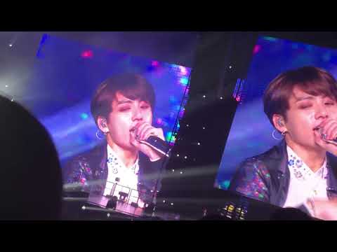 180912 BTS 방탄소년단 SINGING HAPPY BIRTHDAY + MEDLEY LIVE LOVE YOURSELF TOUR OAKLAND