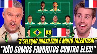 🚨 OLHA ISSO! MIDIA FRANCESA ANALISA BRASIL X FRANÇA: QUEM VAI VENCER ESSE CONFRONTO AMISTOSO?
