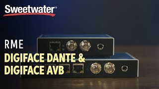 Video thumbnail for RME Digiface Dante and Digiface AVB Overview by Sweetwater