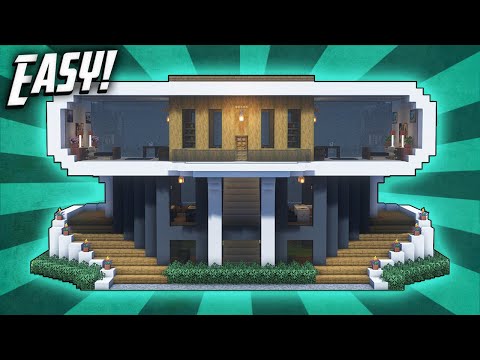 EPIC Modern Mansion Build Tutorial by Rizzial! #44