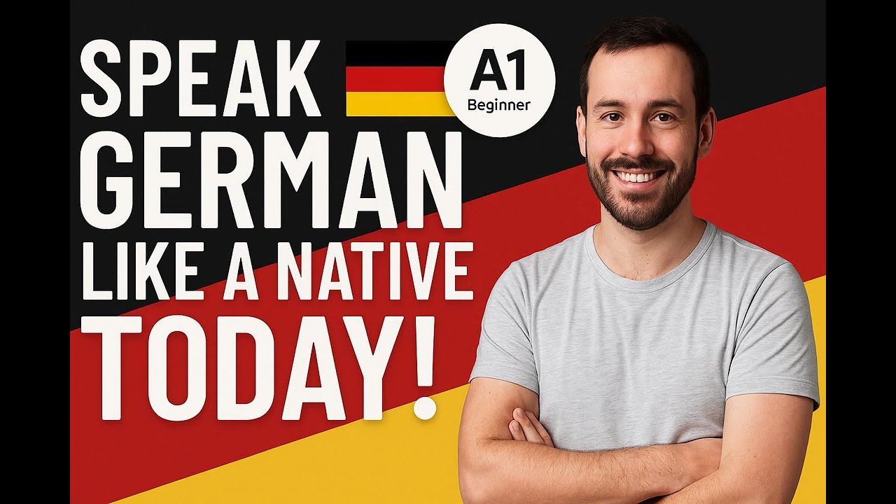 SPEAK German Like a NATIVE | Complete A1 Course for Beginners