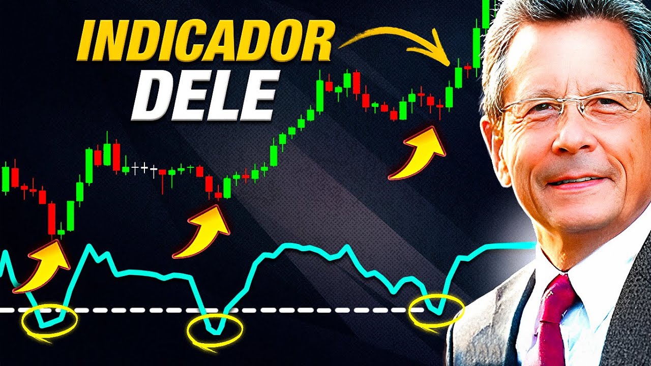 NENHUM outro trader da história GANHOU $$$ TANTO quanto ele💰DOMINE SEU INDICADOR