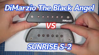 Video thumbnail for 【アコギ用ピックアップ】DiMarzio The Black Angel VS SUNRISE S-2 by Makoto Sakai 高音発声ギタリスト