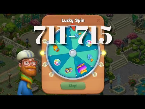 Gardenscapes 711-715