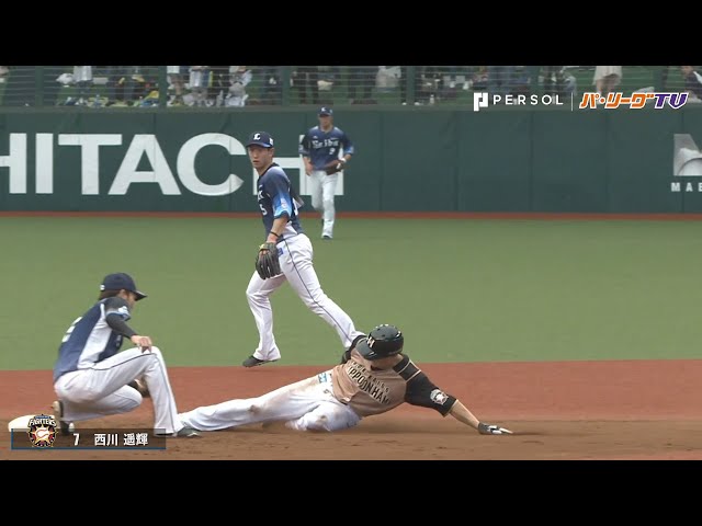ファイターズ・西川 快足が光る猛打賞の活躍