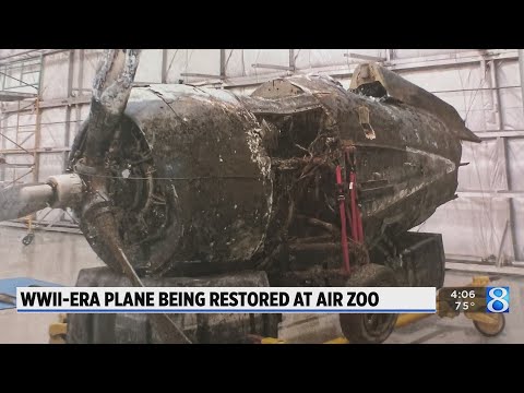 After 68 years underwater, a WWII plane is back to its former glory
