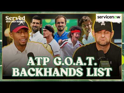 All-Time ATP Backhands! | Served with Andy Roddick