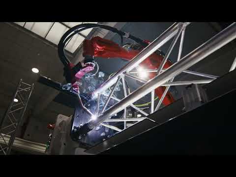 Innovating and one-step ahead mentality. Welcome the robotic welding at Prolyte.