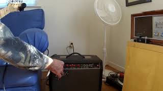 Video thumbnail for Fender Champ 12 (red knob) amp  WITH NEW TUBES! by ANDREW EIFERT