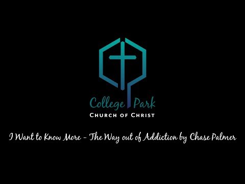 I Want to Know More - The Way out of Addiction by Chase Palmer
