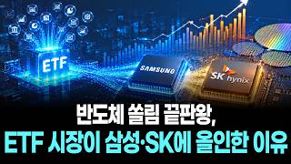 반도체 쏠림 끝판왕, ETF 시장이 삼성·SK에 올인한 이유
