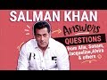 Salman Khan answers questions from Alia, Sonam, Jacqueline, Alvira and others | Radhe | Seeti Maar