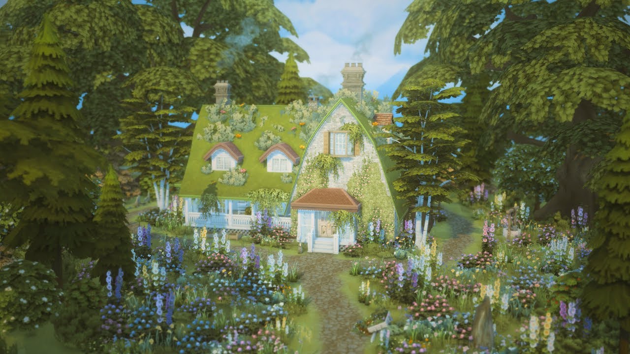 Kiki's Family House 🎀🪴 | The Sims 4 | Ghibli Inspired Speed Build | No CC