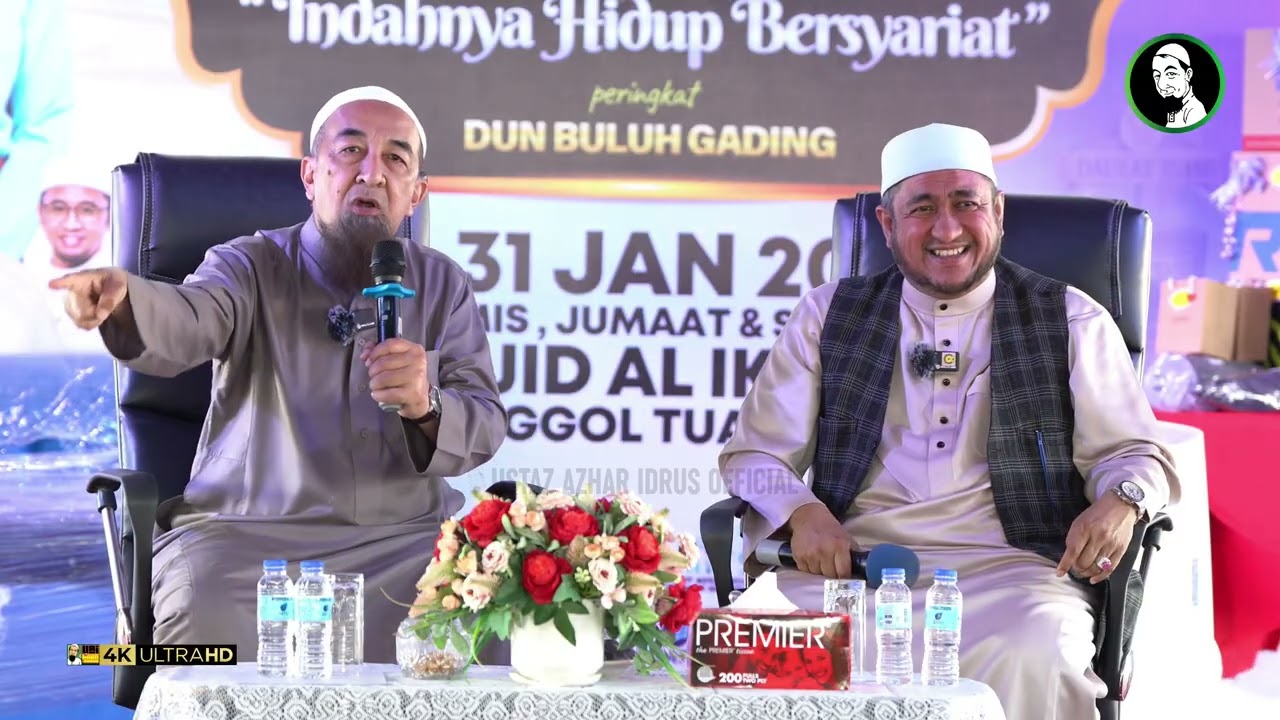 Jamu Air Pada Orang Yang Datang Ziarah Kematian - Ustaz Azhar Idrus