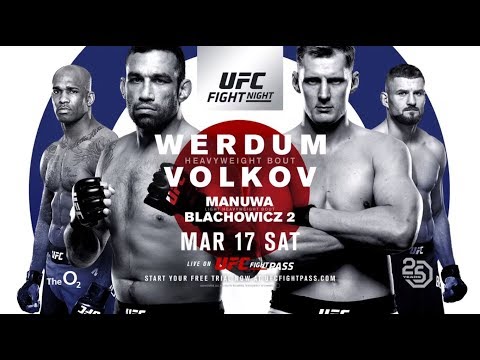 UFC Fight Night: Werdum vs Volkov - MAR 17 SAT