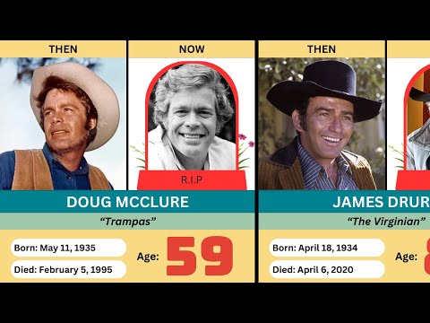 The Virginian (1962–1971) Cast THEN and NOW, Who Passed Away After 62 Years?