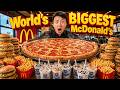 Trying PIZZA PASTA At The World S LARGEST McDonald S In Orlando EPIC McDonald S FOOD REVIEW