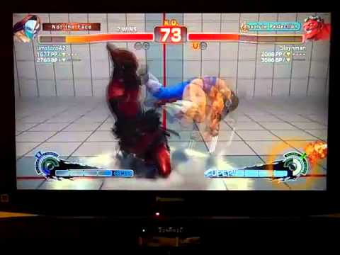 SSF4 AE v2012 Endless Lobby 02.11 - umataro42 (Vega) vs Slaynman (Hakan)
