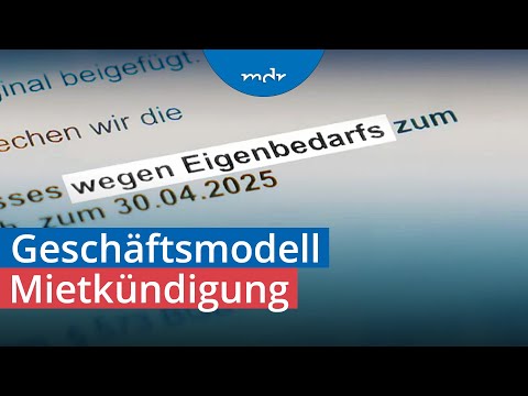 Mit vorgetäuschter Eigenbedarfskündigung zu höheren Mieteinnahmen | Plusminus | MDR