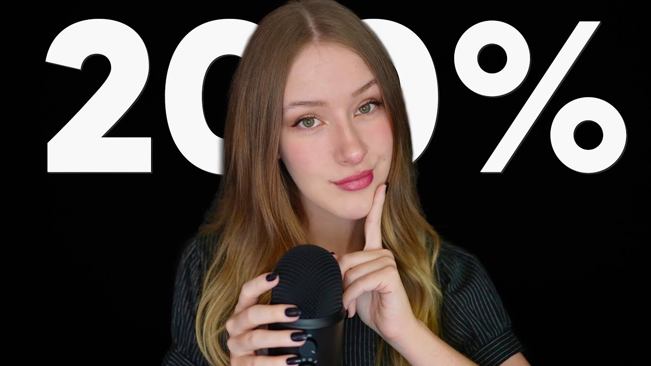 ASMR Is 200% Sensitivity TOO Much?