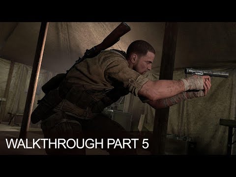 Sniper Elite 3 Gameplay Walkthrough Lets Play Sniper Elite III Mission 5 Siwa Oasis