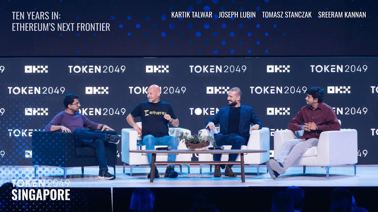 Ten Years In: Ethereum’s Next Frontier - TOKEN2049 Singapore 2025